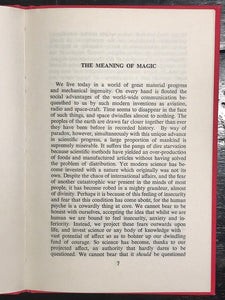 ISRAEL REGARDIE - THE ART AND MEANING OF MAGIC, 1st 1964 HC/DJ - Occult GRIMOIRE