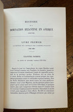 L'AFRIQUE BYZANTINE - Diehl, 1st 1961 - BYZANTINE EMPIRE CONQUEST NORTH AFRICA