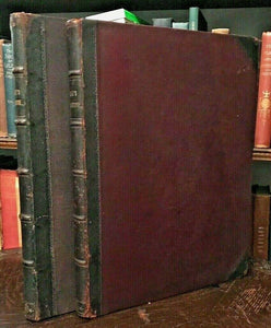 1880s PURGATORY & PARADISE, Gustave Dore - ANGELS DEMONS FOLIO 13.5", 2 Vols