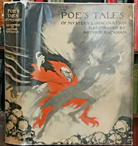 TALES OF MYSTERY AND IMAGINATION Edgar Allan Poe, RACKHAM Illustrations 1st 1935