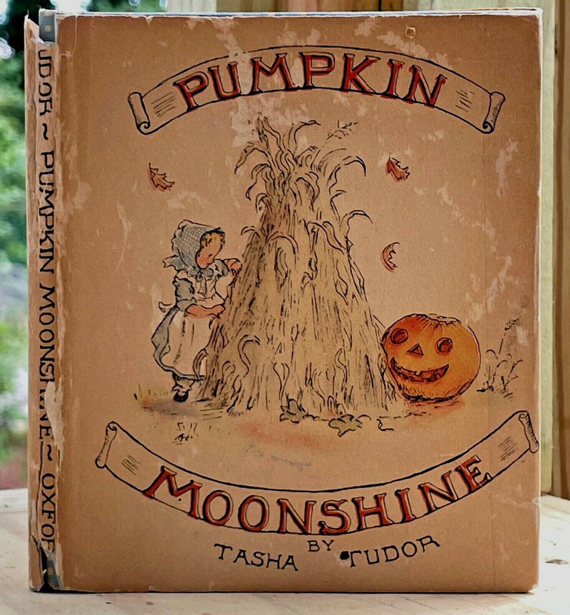 PUMPKIN MOONSHINE - 1945, Tasha Tudor - ILLUSTRATED