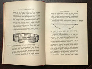 HOUSEHOLD BACTERIOLOGY - Elliott, 1918 GERMS BACTERIA MOLDS DISEASE PREVENTION