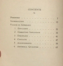 VALUES IN ASTROLOGY - Eleanor Jennings - 1st, 1926 - ASTROLOGY ZODIAC DIVINATION