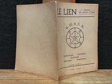 LE LIEN FRENCH OCCULT MAGAZINE - NOV-DEC 1963 ASTROLOGY PHYSIOLOGY PSYCHOLOGY