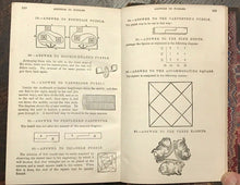 HOW TO AMUSE AN EVENING PARTY - Dick & Fitzgerald, 1st 1869 - GAMES MAGIC TRICKS