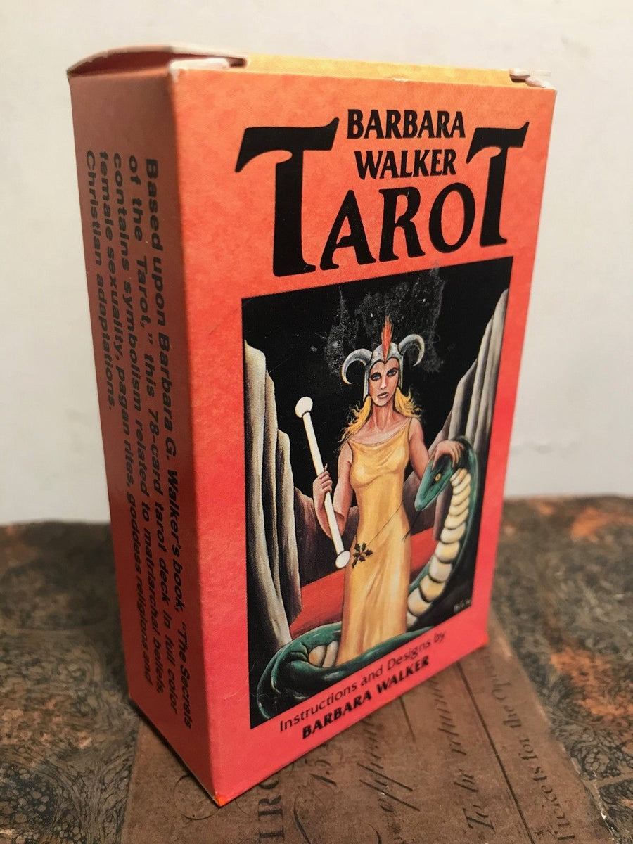 BARBARA WALKER TAROT Cards Deck - 1st Ed 1986 - AGMuller, Near Mint, O ...