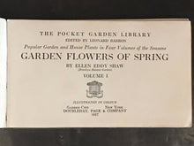 Spring, Summer, Autumn, Winter FLOWERS POCKET GARDEN LIBRARY 1917, 4 Volume Set