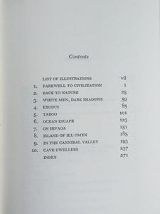 THOR HEYERDAHL, FATU-HIVA, Stated 1st Edition 1st Printing 1975, HC/DJ