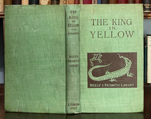 THE KING IN YELLOW - Robert Chambers, TRUE 1st/1st 1895 - SUPERNATURAL HORROR