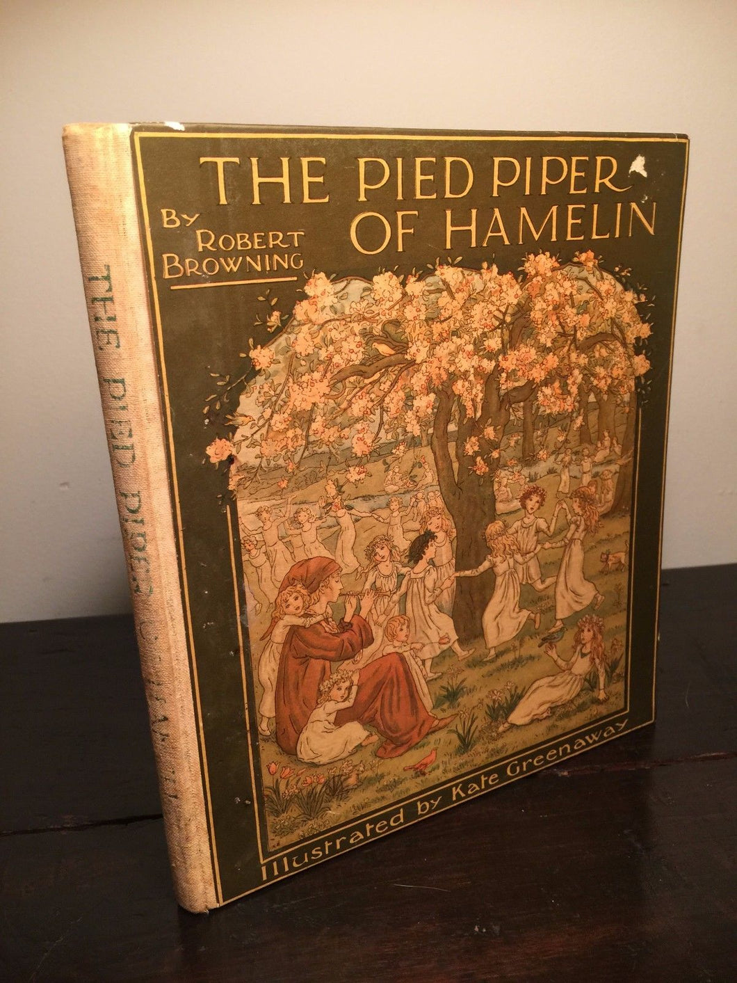 PIED PIPER OF HAMELIN, R. Browning, Kate Greenaway Early Edition, 1900-1920, HC