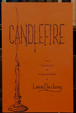 CANDLEFIRE: TECHNIQUE OF CANDLE BURNING - DeJong 1973 WITCHCRAFT GRIMOIRE MAGICK