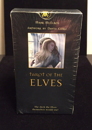 TAROT OF THE ELVES, NEW Sealed 79 Color Tarot Cards Deck, Graphic Fantasy Art