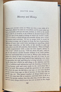 MORE ABOUT MASONRY - Haywood, 1st Ed 1948 - FREEMASONRY HISTORY MASONIC LAWS