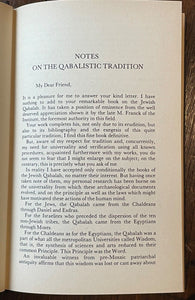 QABALAH: SECRET TRADITION OF THE WEST - Papus, 1977 - HERMETIC QABALISTIC MAGICK
