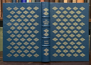 INNOCENTS ABROAD by Mark Twain - Easton Press, 1962 - Collector's Ed, Leather