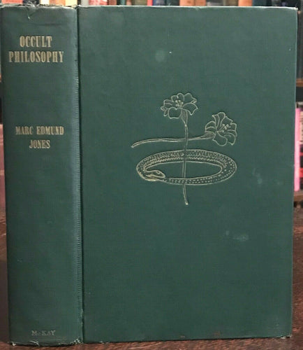 OCCULT PHILOSOPHY - Marc Edmund Jones, 1947 - OCCULTISM MYSTERIES - SIGNED