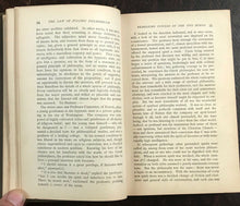 LAW OF PSYCHIC PHENOMENA - Hudson, 1898 HYPNOTISM TELEPATHY MIND CONTROL GHOSTS