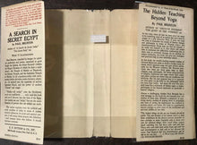 A SEARCH IN SECRET EGYPT - 1st Ed 1936 ANCIENT EGYPTIAN MAGICK OCCULTISM OCCULT