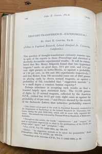 1914-15 SOCIETY FOR PSYCHICAL RESEARCH - SPIRIT TRANCE HYPNOSIS DREAMS AFTERLIFE