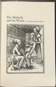 MIDWIFE AND THE WITCH - Forbes, 1st 1966 WITCHES WICCA MIDWIFE PREGNANCY BIRTH