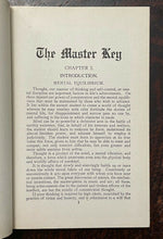 THE MASTER KEY - De Laurence, 1941 SPIRITUAL METAPHYSICAL PERSONAL DEVELOPMENT