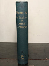 MEMOIRS OF ANNA JAMESON, Gerardine MACPHEARSON 1st/1st 1878, Excellent Condition