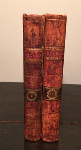 ZELUCO: VARIOUS VIEWS OF HUMAN NATURE John Moore, 1st Ed, 2 Vols, 1789 VERY RARE