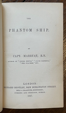 THE PHANTOM SHIP - Marryat, 1857 - GOTHIC GHOSTS, WEREWOLVES, FLYING DUTCHMAN