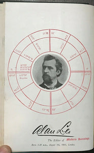 MODERN ASTROLOGY / ASTROLOGERS' MAGAZINE - Alan Leo ORIGINAL ISSUES for 1897