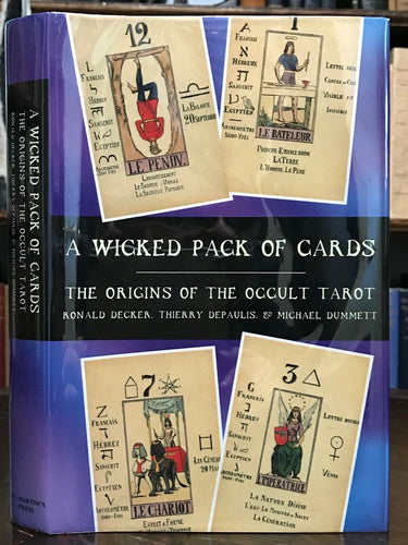 WICKED PACK OF CARDS: ORIGINS OF THE OCCULT TAROT - 1st, 1996 DIVINATION OCCULT