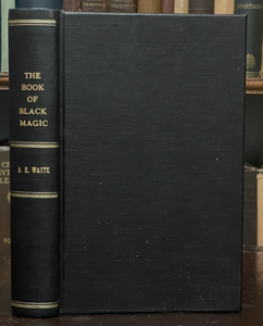 A.E. WAITE - BOOK OF BLACK MAGIC AND PACTS, 1980 GOETIC MAGICK SORCERY GRIMOIRE