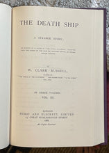 THE DEATH SHIP - Arno Press / Russell, 1st 1976 - GOTHIC HORROR GHOSTS DUTCHMAN