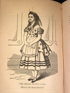 BEFORE THE FOOTLIGHTS AND BEHIND THE SCENES, Olive Logan 1870 SHOW BUSINESS