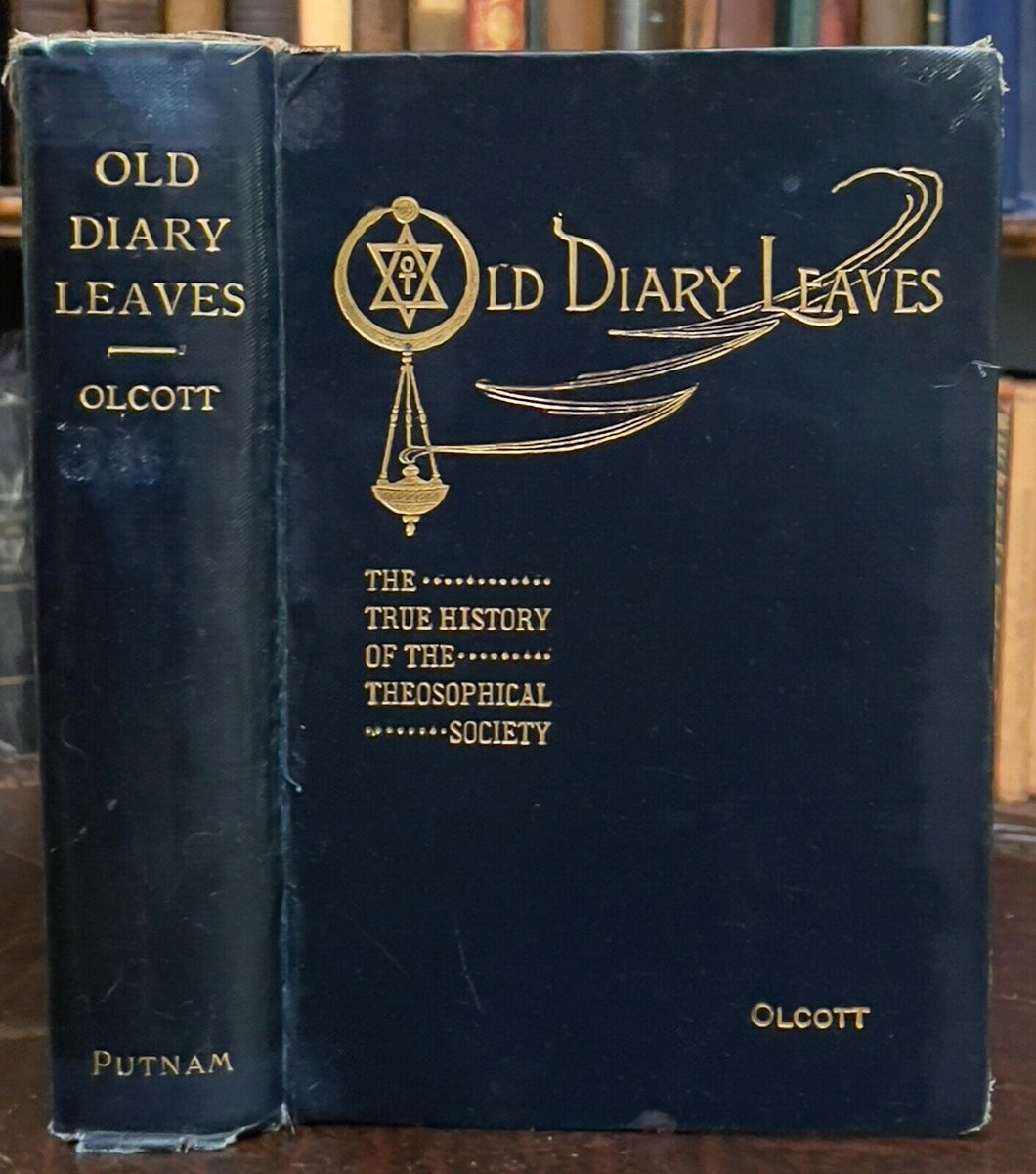 OLD DIARY LEAVES - 1st 1895, Olcott - BLAVATSKY THEOSOPHY PHILOSOPHY HISTORY