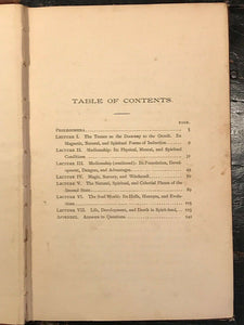 PRACTICAL OCCULTISM - J.J. MORSE, 1887, PSYCHIC, OCCULT, SPIRITS, MAGIC, SORCERY