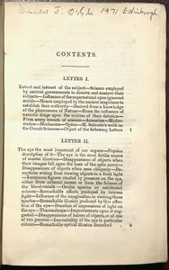 1834 LETTERS ON NATURAL MAGIC TO SIR WALTER SCOTT - MAGIC INVENTIONS ALCHEMY