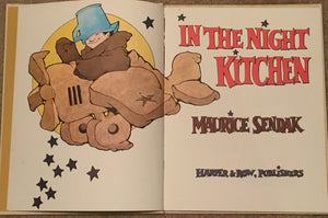 IN THE NIGHT KITCHEN by MAURICE SENDAK True 1st/1st 1970 HC/DJ Excellent Cond.