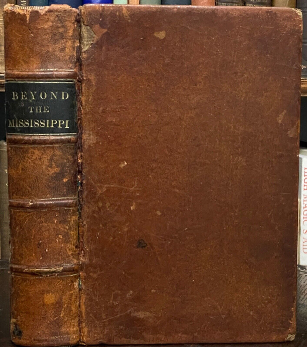 BEYOND THE MISSISSIPPI - Richardson, 1st 1867 - GEOGRAPHY, NORTH AMERICA HISTORY