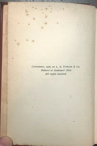 ETERNAL YOUTH - Harry Gaze, 1st 1908 IMMORTALITY PHYSICAL LONGEVITY EVOLUTION