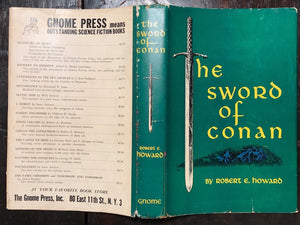 THE SWORD OF CONAN - by ROBERT HOWARD - Stated 1st/1st, 1952 HC/DJ