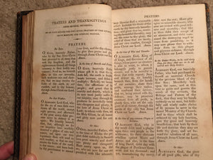 BOOK OF COMMON PRAYER Richard Watts Cambridge First Stereotype Edition, 1806