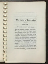 THE GATES OF KNOWLEDGE - Rudolf Steiner, 1950 - OCCULT WISDOM SPIRITUAL GROWTH