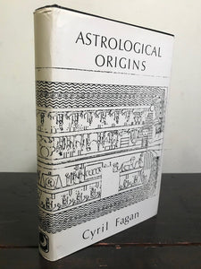 ASTROLOGICAL ORIGINS - CYRIL FAGAN - 1st/1st 1971 - Sidereal Astrology Occult