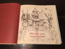 THE ORCHARD CAT Steven Kellogg 1st/1st RARE Library Ed. Signed Pen Drawing 1972
