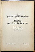 PARKER LIFETIME TREASURY OF MYSTIC AND OCCULT POWERS - 1st, 1978 GRIMOIRE MAGICK