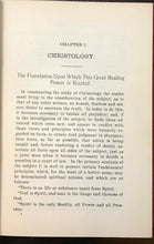 CHRISTOLOGY: SCIENCE OF HEALTH & HAPPINESS - Sabin, 1906 - METAPHYSICAL HEALING