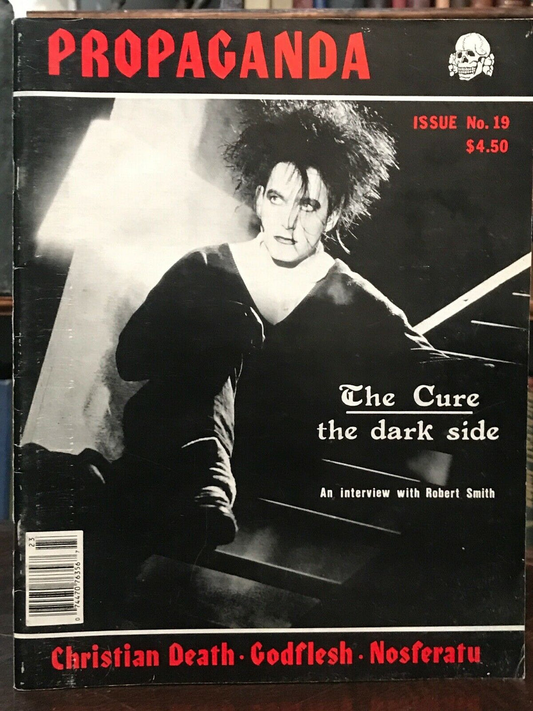 PROPAGANDA MAGAZINE #19 FALL 1992 - GOTH PUNK MUSIC - THE CURE ROBERT SMITH