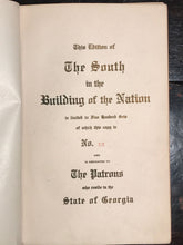 THE SOUTH IN THE BUILDING OF A NATION ~ Limited Ed 13/500 Copies 1909 13-Vol Set