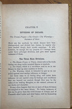 PEARSON'S DREAM BOOK - PRS Foli, 1st 1902 - DIVINATION MAGICK FATE PROPHECY