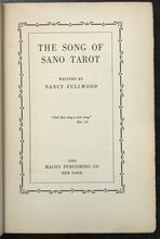 THE SONG OF SANO TAROT - Fullwood, 1929 CHANNELED SPIRIT MEDIUM PSYCHIC OCCULT